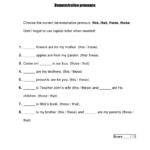 18 Spanish Demonstrative Adjectives Worksheet Worksheeto