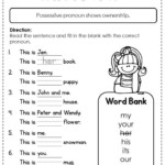 1st Grade English Worksheets Best Coloring Pages For Kids