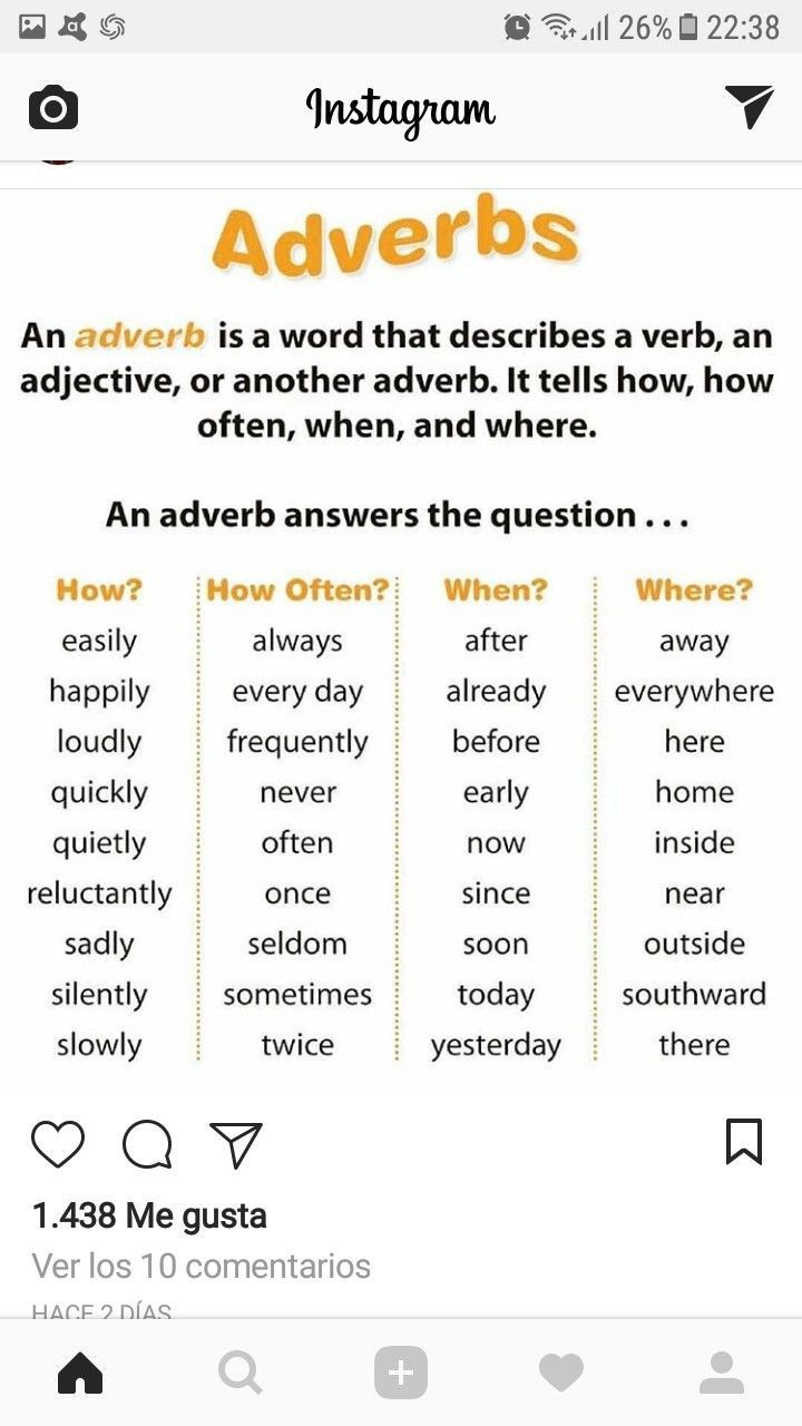 3 Free Grammar Worksheets Fourth Grade 4 Adjectives Adverbs Where Why