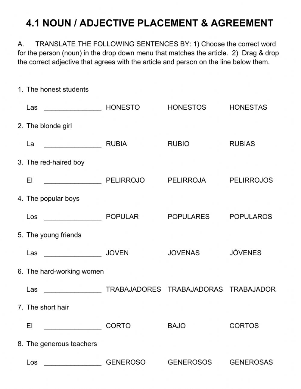 french-placement-of-adjectives-worksheets-pdf-with-answers-adjectiveworksheets