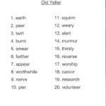 5Th Grade Spelling Words Worksheets Db excel