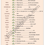 Adjective Degrees ESL Worksheet By Sarasantos