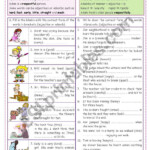 Adjective Or Adverb ESL Worksheet By Missola