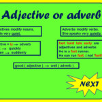 Adjective Or Adverb Online Presentation