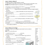 Adjectives And Adverbs With Magical Horses Worksheet Answers