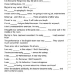 Adjectives ed Or ing Endings Adjectives Ing Words Worksheets