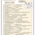 Adjectives Prepositions Worksheet Free ESL Printable Worksheets