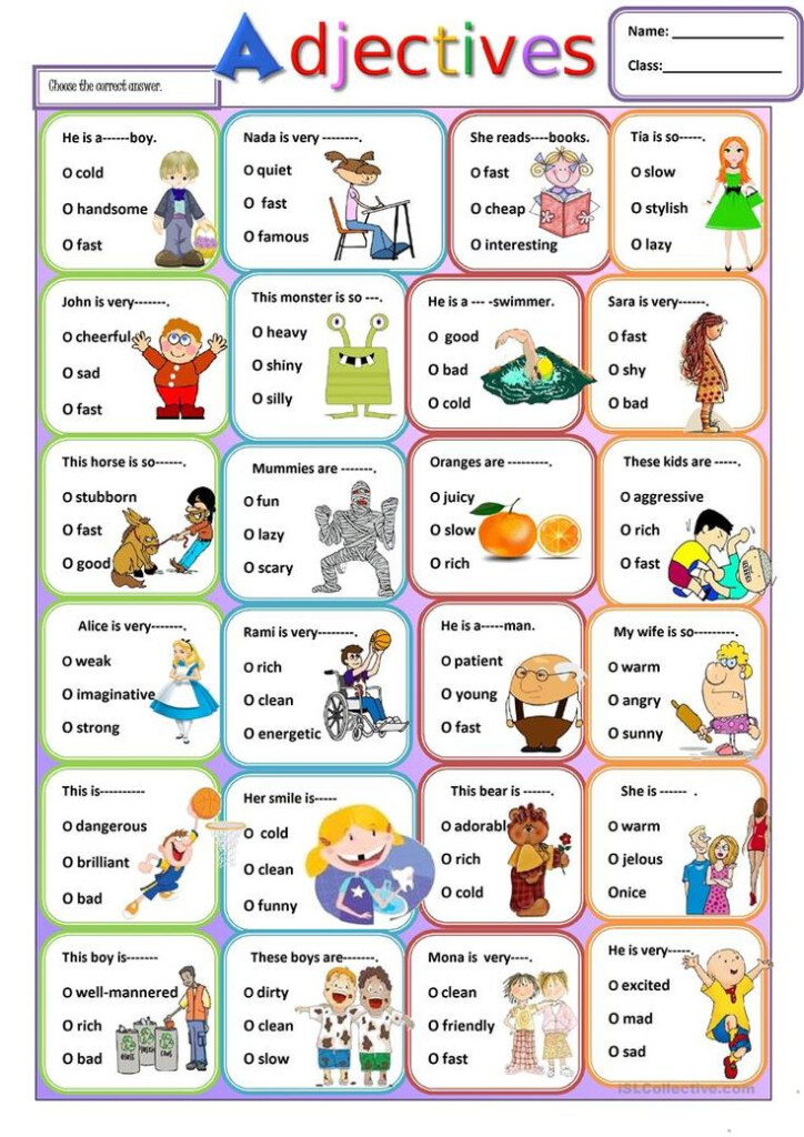 Adjectives Worksheet Free ESL Printable Worksheets Made By Teachers 