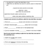 Adjectives Worksheets For Grade 4 Pdf With Answers Letter Worksheets
