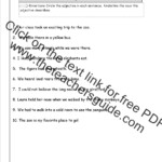 Adjectives Worksheets From The Teacher s Guide