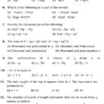 Class 7 Important Questions For Maths Algebraic Expressions