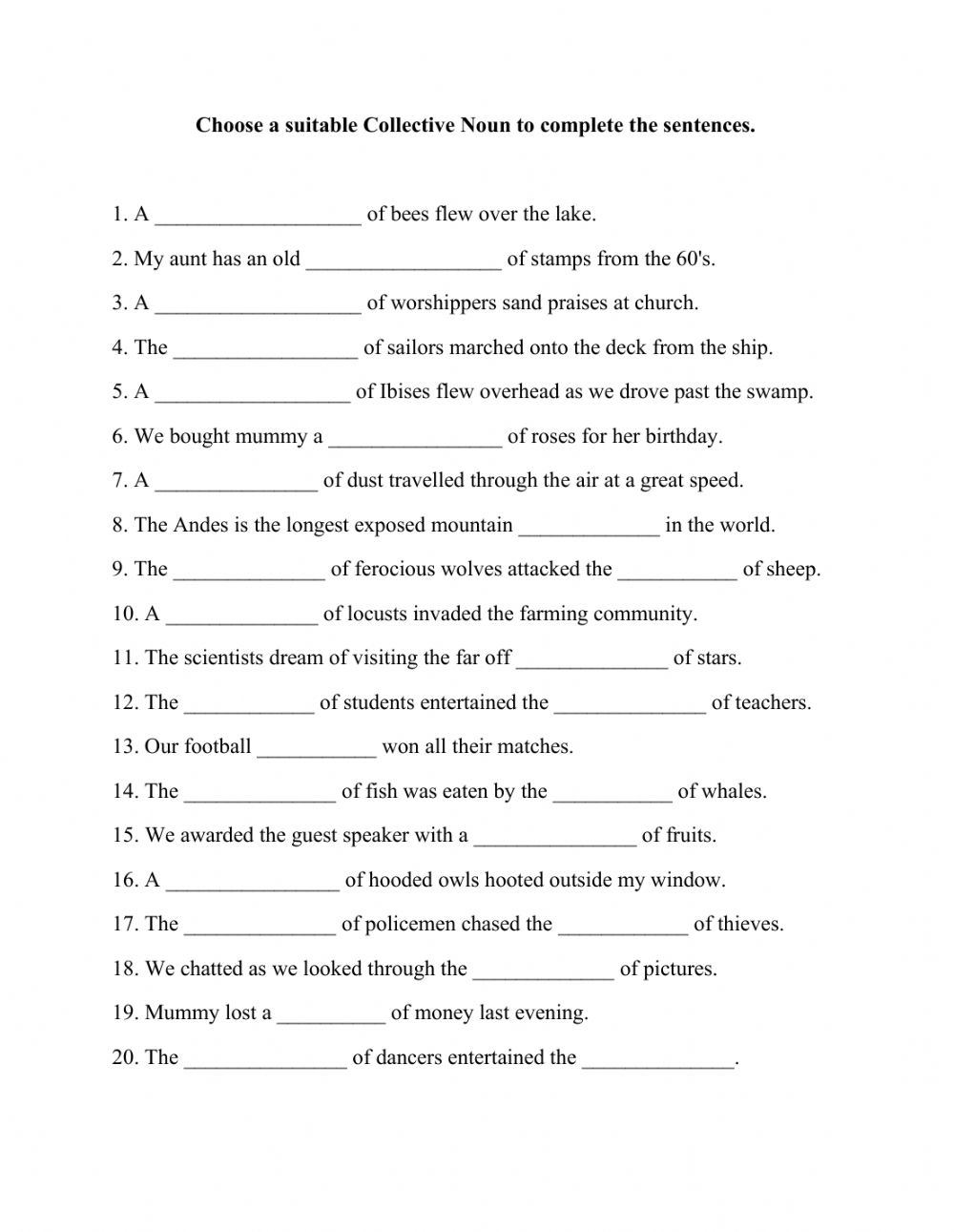 Conjuguemos Grammar Worksheet Adjectives Nouns 1 Answers Adjectiveworksheets