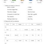 Comparative Adjectives Exercise For Grade 3