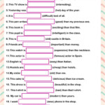 Comparative And Superlative Activity