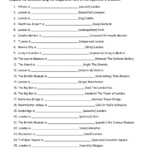 Comparing Places Comparatives Superlatives Worksheet