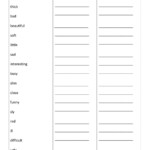 Comparison Of Adjectives Worksheet For Grade 4