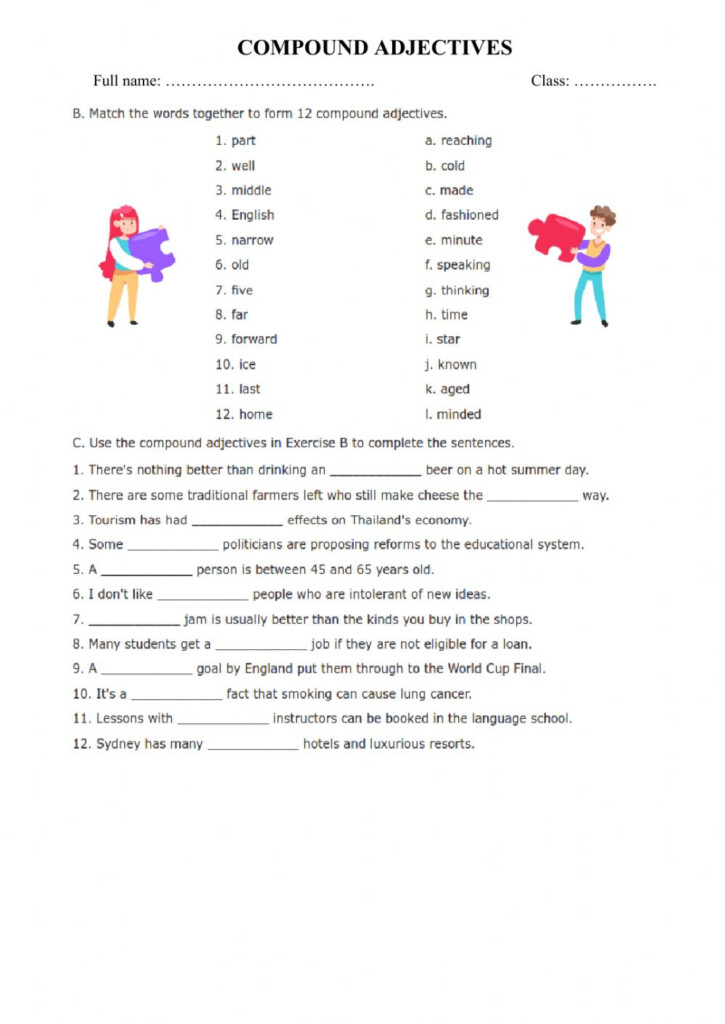 Compound Interactive Worksheet