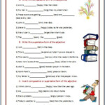 Degrees Of Comparison Exercises