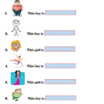 Describing Words Opposites Worksheet