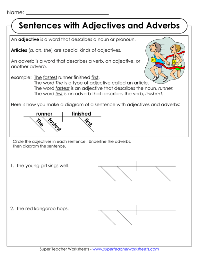 diagramming-sentences-with-adjectives-and-adverbs-adjectiveworksheets