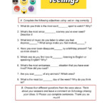 Ejercicio De Adjectives Ending In ED ING