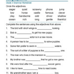 English Worksheets 5th Grade Free Worksheets Samples