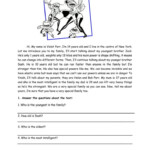 English Worksheets Articles In 2021 Reading Worksheets Reading