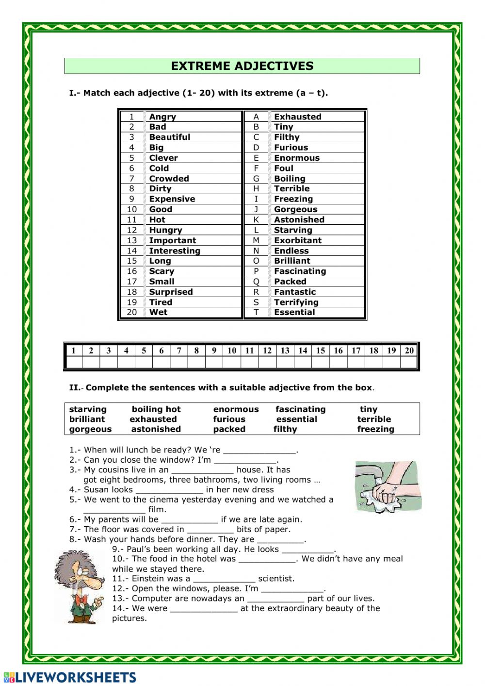 Extreme Adjectives Adjectives Activities Adjective Worksheet Adjectives The Best Porn Website