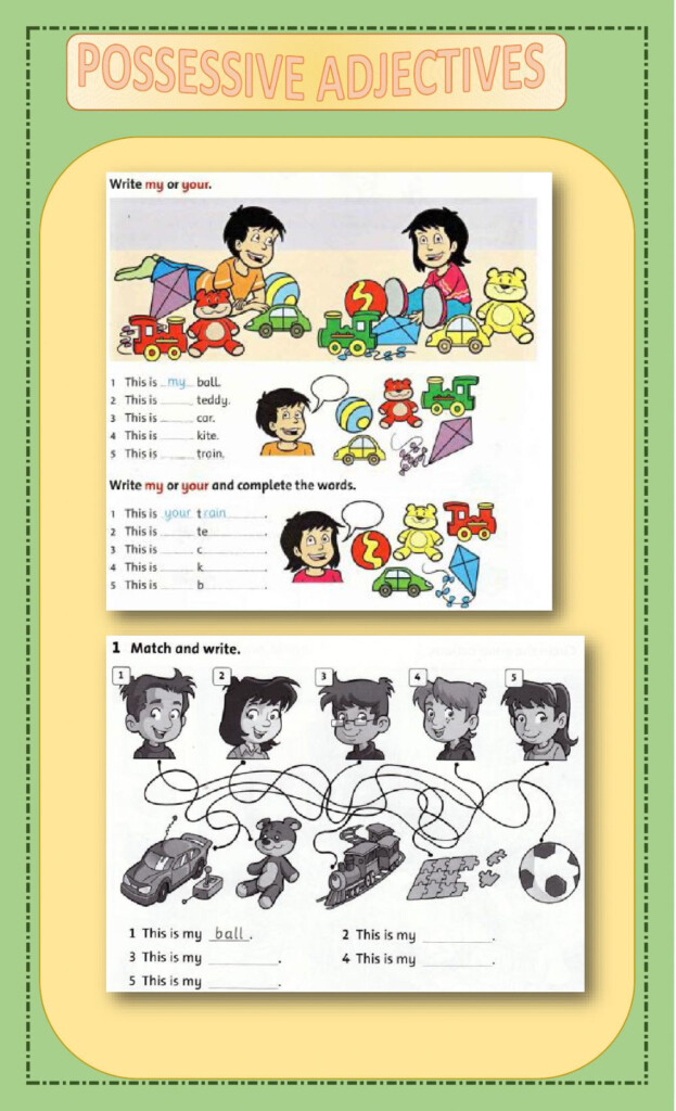 Family And Friends 1 Unit 2 Worksheet