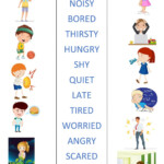 Feelings And Emotions English Language Worksheet