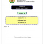 Grade 12 English Geography Other Grade 12 Geography Revision
