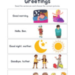 Greetings Online Worksheet For PPKIP You Can Do The Exercises Online