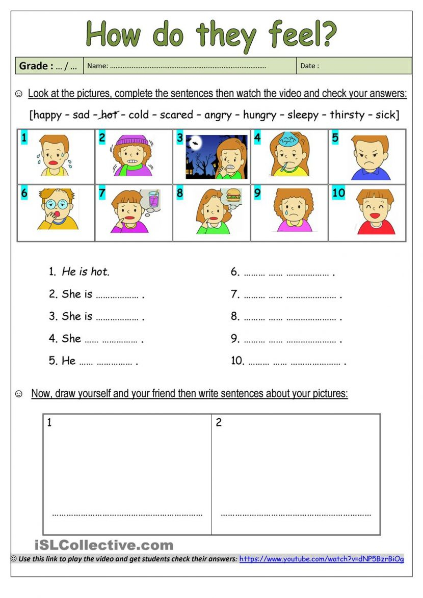 Adjective Worksheets Preschool - Adjectiveworksheets.net