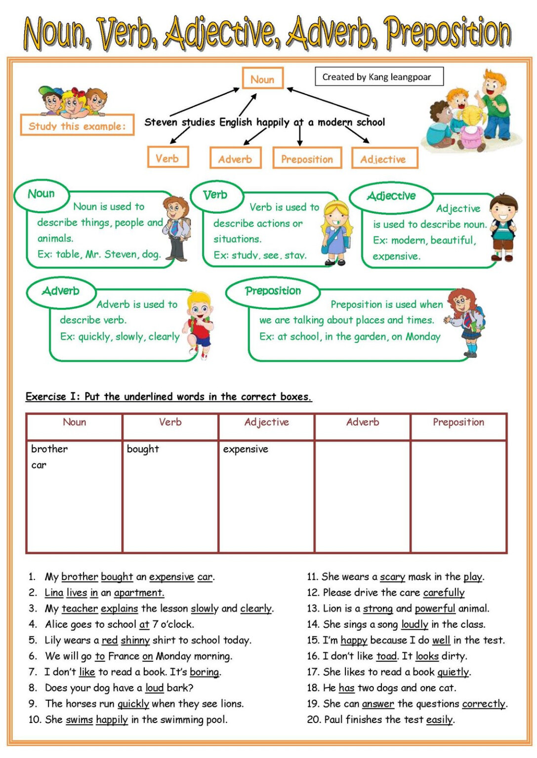 nouns-adjectives-and-verbs-worksheet-for-3th-grade