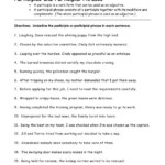 Participial Phrases Worksheet Google Search Participial Phrases
