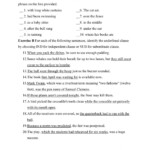 Phrases And Clauses Worksheet