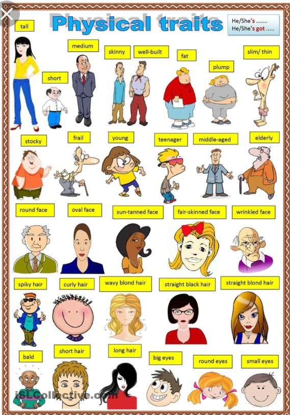 Pin By Ashley Mendoza On Physical Appearance Describing People