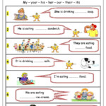 Possessive Adjectives Adjective Worksheet Possessive Adjectives