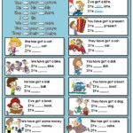 Possessive Adjectives And Pronouns Worksheet