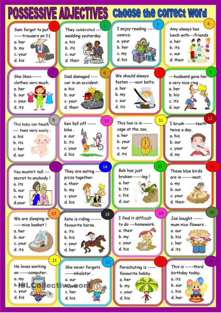 possessive-pronouns-liveworksheets