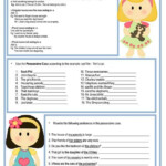 Possessive Case Exercises Worksheets Li es De Gram tica Material