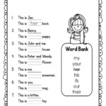 Possessives 4 Worksheet