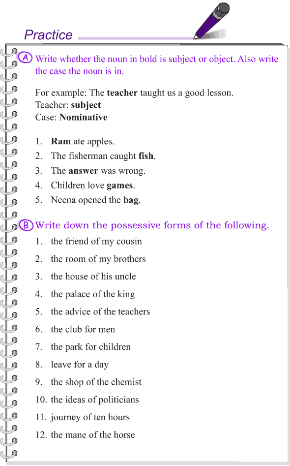 Predicate Nominative And Predicate Adjective Worksheet With Answers Pdf