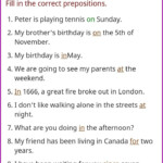 Prepositions Grade 4 Worksheet Pdf Worksheet Resume Examples