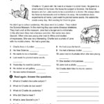 Reading 6 Grade Worksheet