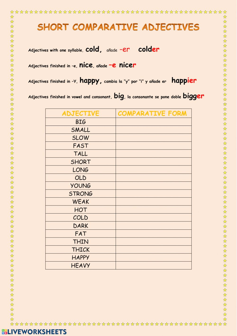adjectives worksheets 5th grade pdf