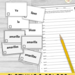 Spanish Noun Adjective Agreement Scrambled Sentence Activity In 2020