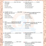 Superlative Adjectives Multiple Choice Tests Www elt els