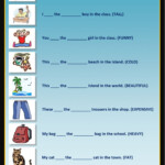 Superlatives Worksheet