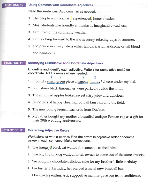 Tuesday November 15 Writing Skills Class